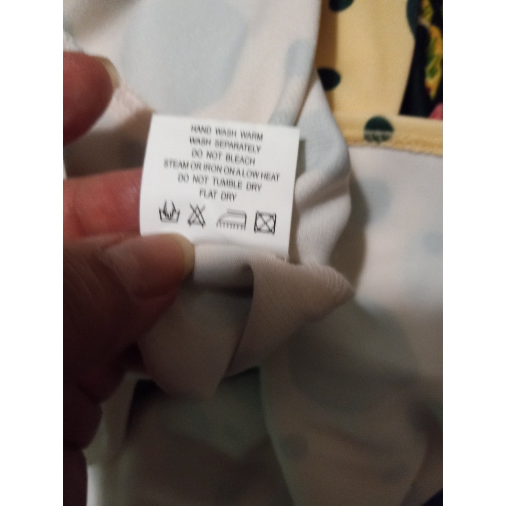 Tatyana – Bettie Page Spotty Pin Up Wiggle Midi Pencil Dress Size L - Picture 8 of 10